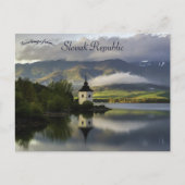 Liptovska Mara Slowakije Briefkaart (Voorkant)