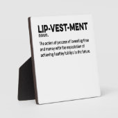 Lipvestment Lip Filler Quote Nurse Injec Fotoplaat (Voorkant)