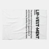 Lipvestment Lip Filler Quote Nurse Injec Theedoek (Horizontaal)