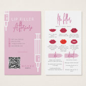 Lipvuller Lipinjecties Nazorg Kaart Niet doen (Voorkant /achterkant)