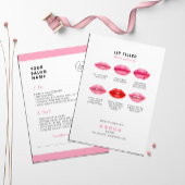 Lipvuller nazorginstructies Lipinjecties Visitekaartje