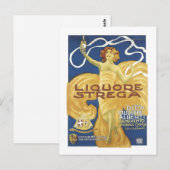 Liqoure Strega Briefkaart (Voorkant / Achterkant)