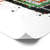 Liqueur Bottle Wall Art Print 'Green Ink'  (Hoek)