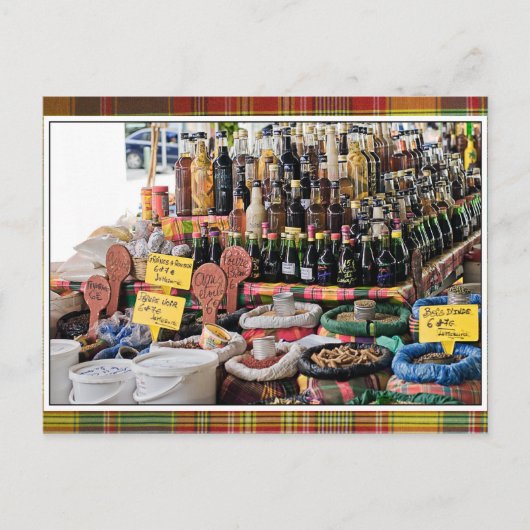 Liqueurs de la Guadeloupe Briefkaart (Voorkant)