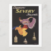 Liqueurs Severy Hasselt Promotion Poster Briefkaart (Voorkant)