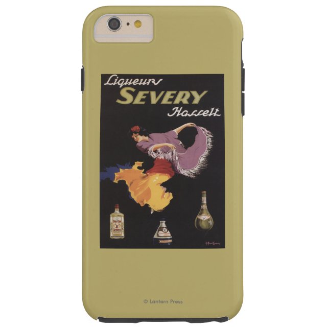 Liqueurs Severy Hasselt Promotion Poster Case-Mate iPhone Case (Achterkant)