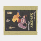 Liqueurs Severy Hasselt Promotion Poster Fleece Deken (Voorkant (Horizontaal))