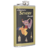 Liqueurs Severy Hasselt Promotion Poster Heupfles (Rechts)