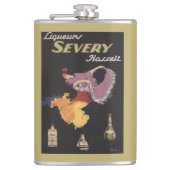 Liqueurs Severy Hasselt Promotion Poster Heupfles (Voorkant)