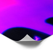 Liquid Art: dynamisch en levendig Poster (Hoek)