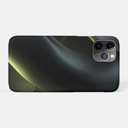 Liquid Chrome Abstract: Dark Iridescence Case-Mate iPhone Case (Achterkant (horizontaal))