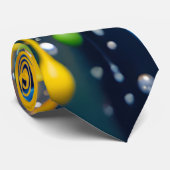 Liquid Color Explosion Necktie Stropdas (Opgerold)