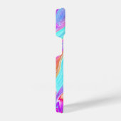 Liquid Color Neon Abstract iPhone Hoesje (Rechterkant)