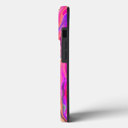 Liquid Color Neon iPhone Case (Achterkant / Links)