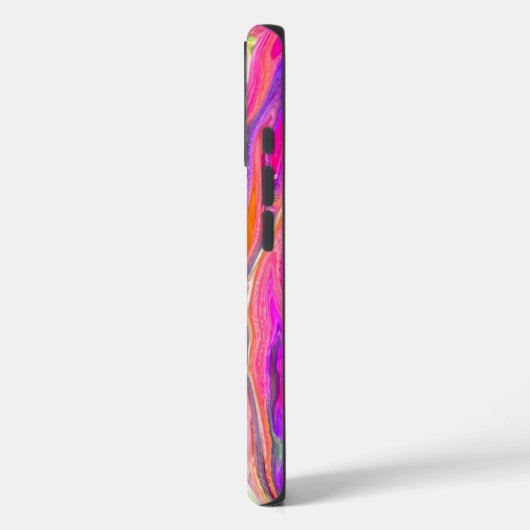 Liquid Color Neon iPhone Case (Achterkant / Links)