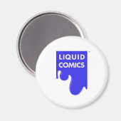 LIQUID COMICS MAGNEET (Voorkant / Achterkant)