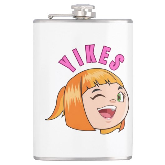 "Liquid Courage Dispenser" Heupfles (Voorkant)