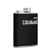 Liquid Courage Funny Alcohol Quote Wedding Groom Heupfles (Rechts)