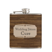 Liquid Courage Wedding Jitters Cure Heupfles (Voorkant)