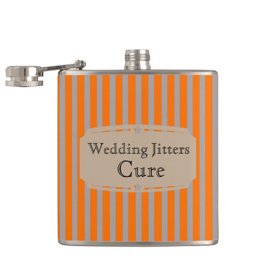 Liquid Courage Wedding Jitters Cure Heupfles (Geopend)