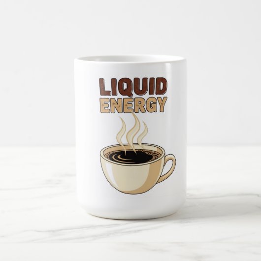 Liquid Energy Coffee Cup Magische Mok (Midden)