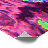 Liquid Fluid Dynamics Contemporary Painting  Poster (Hoek)