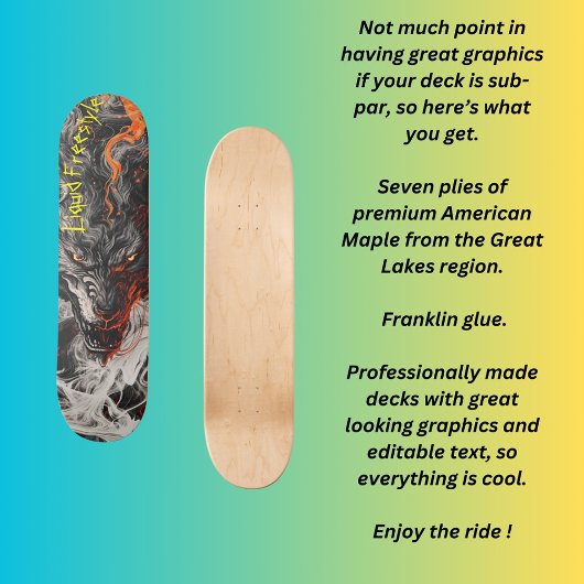 Liquid Freestyle Persoonlijk Skateboard
