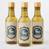 Liquid Funny Sticker Naam Partij Fles Gin Eenhoorn (Flessen)