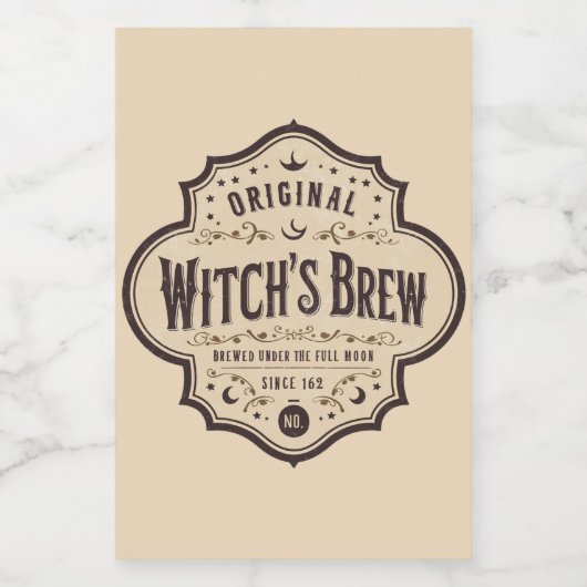 Liquid Funny Sticker Naam Partij Fles Gin Eenhoorn (Enkel label)