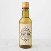 Liquid Funny Sticker Naam Partij Fles Gin Eenhoorn (Voorkant)