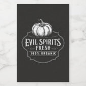 Liquid Funny Sticker Naam Partij Fles Gin Eenhoorn (Enkel label)