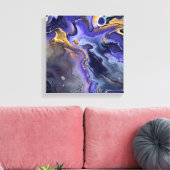 Liquid Galaxy 1 Canvas Afdruk (Insitu (Woonkamer))