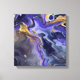 Liquid Galaxy 1 Canvas Afdruk