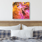 Liquid Galaxy 2 Canvas Afdruk (Insitu (Slaapkamer))