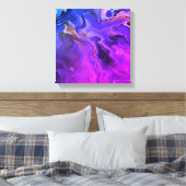 Liquid Galaxy 3 Canvas Afdruk (Insitu (Slaapkamer))