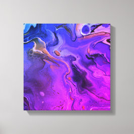 Liquid Galaxy 3 Canvas Afdruk