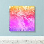 Liquid Galaxy 4 Canvas Afdruk (Insitu (Houten vloer))