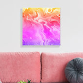 Liquid Galaxy 4 Canvas Afdruk (Insitu (Woonkamer))