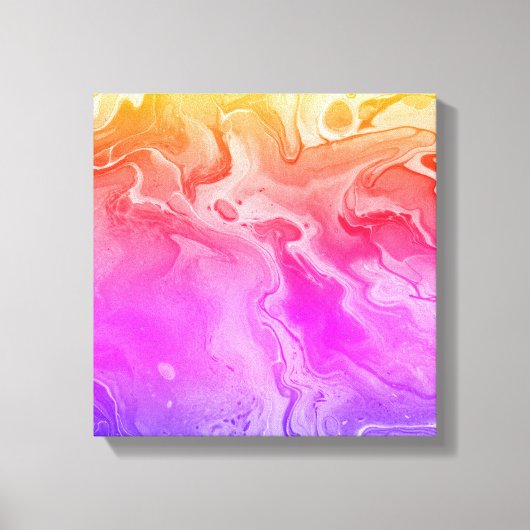 Liquid Galaxy 4 Canvas Afdruk (Voorkant)