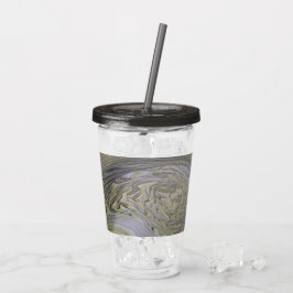 Liquid Gold Acrylic Pour Tumbler Acryl Drinkbeker