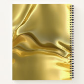 Liquid Gold Digital Print Notitieboek (Achterkant)