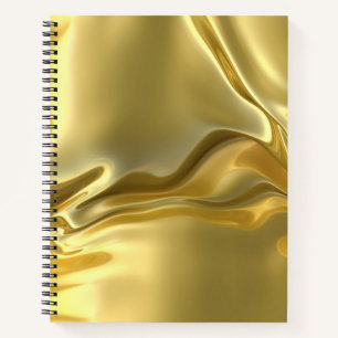 Liquid Gold Digital Print Notitieboek