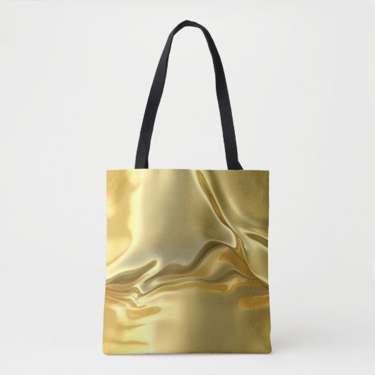 Liquid Gold Digital Print Tote Bag (Voorkant)