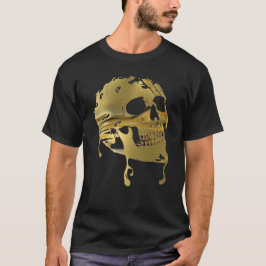 Liquid Gold Driving Skull T-shirt