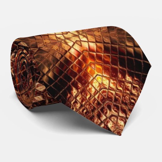 LIQUID GOLD v2 Stropdas (Opgerold)