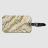 Liquid Gold Veins Bagagelabel (Voorkant (horizontaal))