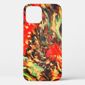 Liquid Heat iPhone Case (Achterkant)