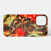 Liquid Heat iPhone Case Hoesje (Achterkant horizontaal)