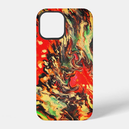 Liquid Heat iPhone Case Hoesje (Achterkant)