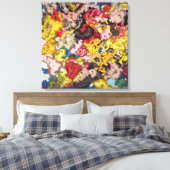 Liquid Kinetic Painting  Canvas Afdruk (Insitu (Slaapkamer))